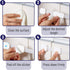 Bates- Child Safety Strap Locks, 6 Pack, Child Proof Cabinet Latches, Child Safety Cabinet Locks, Drawer Locks Baby Proofing, Baby Cabinet Safety ...
