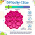 SodaPup Mandala eTray – Durable Slow Feeder Tray Made in USA from Non-Toxic, Pet-Safe, Food Safe Material for Mental Stimulation, Calming, Avoidin...