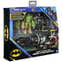 DC Comics, Batman and Swamp Thing Armory Attack Batcycle Set, Exclusive Armored Batman and Swamp Thing Action Figure with Accessories, Kids Toys f...