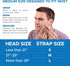 Chin Strap for Sleeping by AVEELA | CPAP Chin Strap in 3 Sizes, Anti Snoring Devices for Men and Women | Double Airflow Jaw Strap, Stop Snoring So...