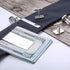 JOERICA 6 PCS Engraved Initial Cufflinks Tie Bar Money Clip Set Shirt Alphabet Letter Wallet Tie Clip and Cufflink Set...