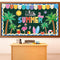 Hello Summer Bulletin Board Decorations Hawaiian Luau Classroom Bulletin Board Border Hawaiian Tropical Palm Paper Cutouts for Classroom Window Wa...