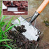 Multifunctional Cleaning Shovel, Square Garden Spade Shovel - Manganese Steel Flat Shovel Not Include Pole, 8-12" Heavy Duty Garden Tool for Diggi...