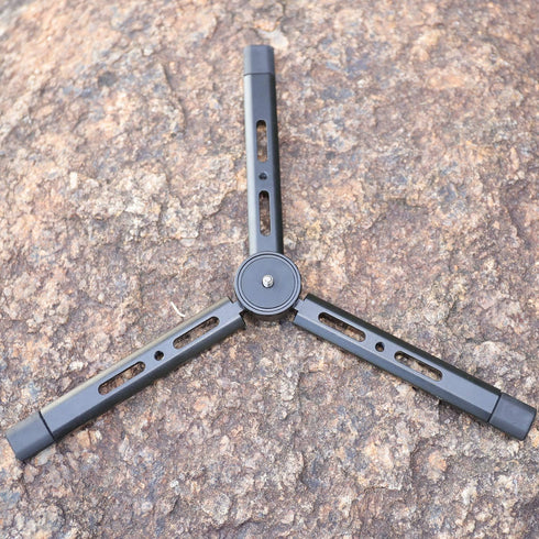Mini Tripod Rotatable 4-Level Adjustable Tabletop Tripod Handle Grip for Osmo Mobile, DJI Ronin, Weebill, Crane, Vimble 2, Smooth, Camera, Phone, ...