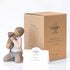 Willow Tree Kindness (boy, Darker Skin Tone & Hair Color), Sculpted Hand-Painted Figure...