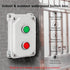 Outdoor Waterproof Electrical Box, ABS Material, Ventilation and Heat Dissipation, Cold Rolled Steel Base Plate and Wall Plate (NP-S)...
