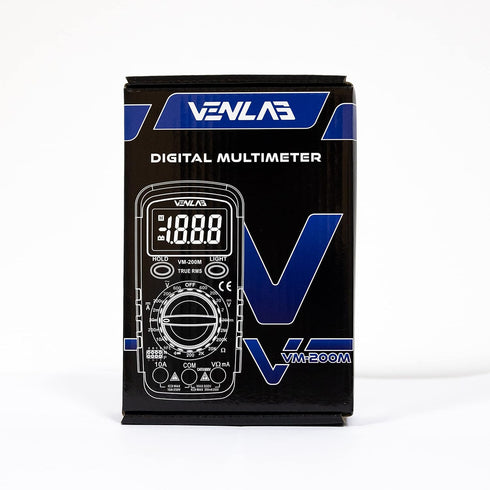 Digital Multimeter DC AC Voltmeter, Ohm Meter, Fast Accurately Measures Voltage, Current, Resistance, Continuity, Diode, hFE, Tests Live Wire...