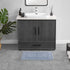 Jean Pierre - Stonewash Racetrack Bath Rug, Cotton, Premium Bathroom Decor, Machine Washable, Highly Absorbent, Measures 17" x 24", Washed Blue...