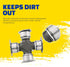 MOOG 338 Greaseable Premium Universal Joint...