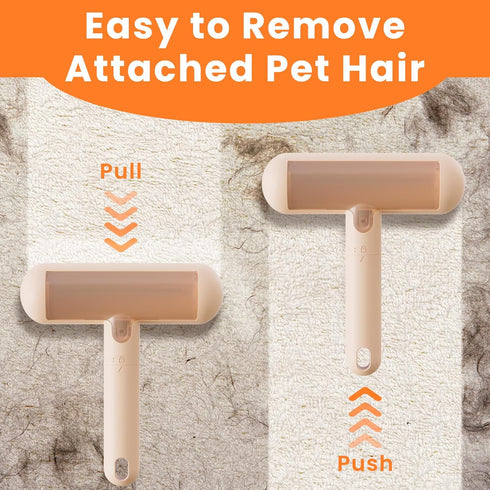 Pet Hair Remover and Reusable Lint Roller, Dog Hair Remover and Cat Hair Remover for Furniture/Couch Pet Hair Removal Tool...