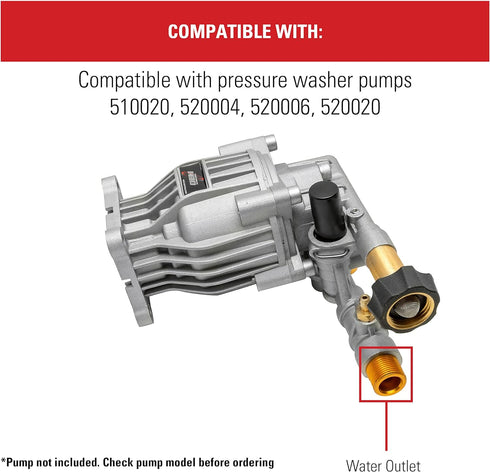 Simpson Cleaning 7110264 Water Technologies Axial Cam Pressure, Washer Pumps, Gold...