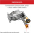 Simpson Cleaning 7110264 Water Technologies Axial Cam Pressure, Washer Pumps, Gold...