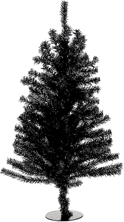 18-Inch Unlit Black Tree...