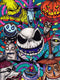 Nightmare Before Christmas Cross Stitch - Jack Needlepoint Counted Cross Stitch Kits for Beginners Adults Patterns Dimensions Embroidery Kits Arts...