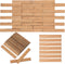 BESTOYARD 40Pcs Dollhouse Flooring Models 1:12 Scale Floor Boards Mini Wooden Dollhouse Floor Boards Geometric Doll House Furniture Mini House Rec...