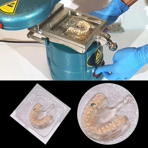 5''x5'' Dental Lab Orthodontic Splint Retainer Slice Vacuum Forming Sheet Soft Hard 1.0/1.5/2.0mm Thermoforming Material (Hard Film 1.5 15Pcs)...