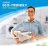Laundry Detergent Sheets (100 Loads, 50 Sheet) Fragrance Free Unscented, Eco Earth Friendly Clean Breeze, Non Toxic People Safe, Washing Travel Su...