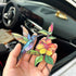 Cute Hummingbird Car Mirror Hanging Ornament Car Interior Accessories Rear View Charms Ornament Bird Lovers Gift (Hummingbird)...