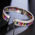 Women Amethyst Bracelets Garnet Ruby Blue Sapphire Tennis Bracelet Bridal Girl Girlfriend Jewelry...