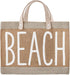 Santa Barbara Design Studio Hold Everything Waterproof Jute Tote Bag, Mini, Beach...