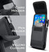 Cell Phone Holster Case for iPhone 15, 15 Pro 14, 14 Pro 13, 13 Pro 12, 12 Pro, 11, XR, XS 10 with Otterbox Case, Cell Phone Belt Holder for Men, ...