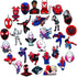 30Pcs Superhero Charms for Shoe, Cartoon Hero Shoe Charms for Clogs Sandals Decoration...