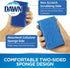 Dawn Non-Scratch Kitchen Dish Sponges, Blue (Pack of 3)...
