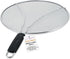 U.S. Kitchen Supply Stainless Steel Splatter Guard 13" Fine Mesh Cover, Grease & Oil, Splatter Screen for Frying Pan, Cooking Pots, with Resting F...