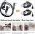 SHON Walkie Talkie Earpiece with Mic, 2PIN Ear-Hook Sponge Ear Cushions Two-Way Radios Compatible with Kenwood Baofeng and Retevis Radios,Ldeal fo...