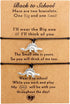 Back to School Gifts - First Day of School Mother Daughter Bracelets Set for 2 - Mommy and Me Heart Charm Matching Wish Bracelets with Poem Cards ...
