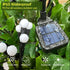2 Pack Solar Garden Lights,Firefly Solar Powered Outdoor Waterproof Light,8 LEDs Solar Garden Decorative Light Pathway Patio Yard Lights,White, 2p...