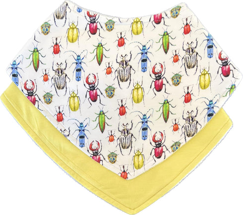 Baby Bib for Drooling and Teething with Pacifier or Teething Toy Attachment - You are Bugging Me...
