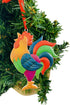 Legend of The Rooster Ornament Set Hanging Christmas Tree Decoration with Story Card Pack...