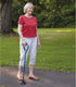 Carex Self Standing Sturdy Non-Slip Rubber, Stabilizing Four Pronged Cane Tip, Quad Cane Base Won't Scuff Floors, Adds Stability to Your Walking, ...