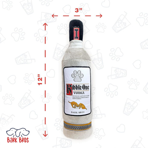 Liquor Bottle Dog Toy - Plush Squeaky Dog Toys Funny Drink Parody - Alcohol Dog Toy - Dog Birthday Toy - Cute Dog Toys - Puppy Gifts - Puppy Stuff...