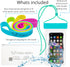 Towel Bands and Waterproof Phone Pouch Kit | Cruise Travel Accessories | Silicone Bands 4 Pack and Phone Case Waterproof | Beach Accessories for V...