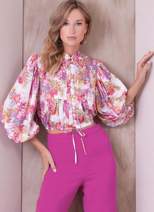 Vogue Misses' Loose-Fitting Top Sewing Pattern Packet, Design Code V1939, Sizes 8-10-12-14-16...