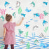 60 Pcs Shark Bulletin Board Cutouts Decorations Ocean Sea Animal Cutouts Shark Accents Paper Shark Cutouts for Kids Home School Chalkboard Classro...