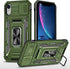 iPhone X/Xs Case, Slide Camera Protective Cover, Rotate Kickstand, Shockproof Cover (Green)......