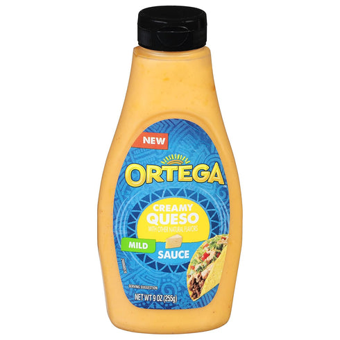 Ortega Creamy Taco Sauce, Queso, 9 Ounce...