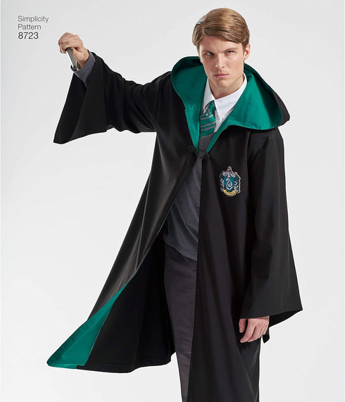 Simplicity 8723 Harry Potter Cosplay and Halloween Costume Sewing Pattern, Kids Teens and Adult Sizes XS-XL...
