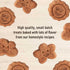 Cloud Star Corp, Wag More Bark Less Soft & Chewy Grain Free Peanut Butter & Apples Dog Treats...