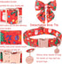 Christmas Dog Collar with Bow Tie, Christmas Collar for Puppy Girl Boy Dog or Cat, Bowtie Dog Collar with Durable Metal Buckle, Cute Pet Collar,XL...