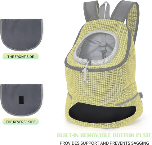 Mile High Life | Hiking Outdoor Pet Carrier Backpack | Kitty Puppy Cat Carrier | Dog Carrier for Small Dogs | Dog Backpack w Breathable Mesh with ...