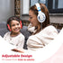 rockpapa Comfort Kids Headphones for School, Lightweight Childrens Boys Girls Teens Over-Ear Headphones Wired 3.5mm for CD DVD Player Tablet Phone...