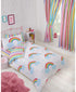 Price Right Home Rainbow Sky Junior Toddler Duvet Cover and Pillowcase Set...
