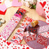 40 Pcs Valentine's Day Cotton Fabric Quilting Strips Craft Fabric Bundle Cotton Strips Patchwork Fabric Sets with Different Patterns Craft Sewing ...
