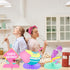Baking Theme Honeycomb Centerpieces 12Pcs Little Bakers Birthday Party Decorations Little Bakers Party Supplies for I Love Baking Party Table Cent...