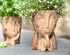 Face Planter Pots with Drainage Hole, Resin Head Planters for Indoor Plants Flower Plant Pots Succulent Pot, Cute Girl Face Planter Gifts for Love...