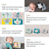 Taf Toys Tummy Time Toys High Contrast Baby Book. Fun, Interactive Crinkle Books for Babies with Mirror & Soft Koala Teether - Baby Tummy Time Boo...